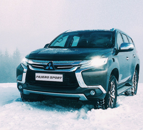 Fun Ride Mitsubishi Pajero Sport на гірськолижному